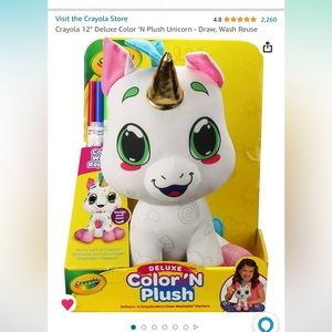 Crayola Color Stuff Animal 12” Unicorn